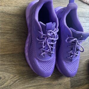 Vibrant Purple Athletic Sneakers